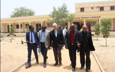 LE PÈRE SUPERIEUR GÉNÉRAL DES JÉSUITES VISITE LE CEFOD