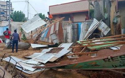 Sur l’axe CA7, conteneurs et hangars sont démolis    