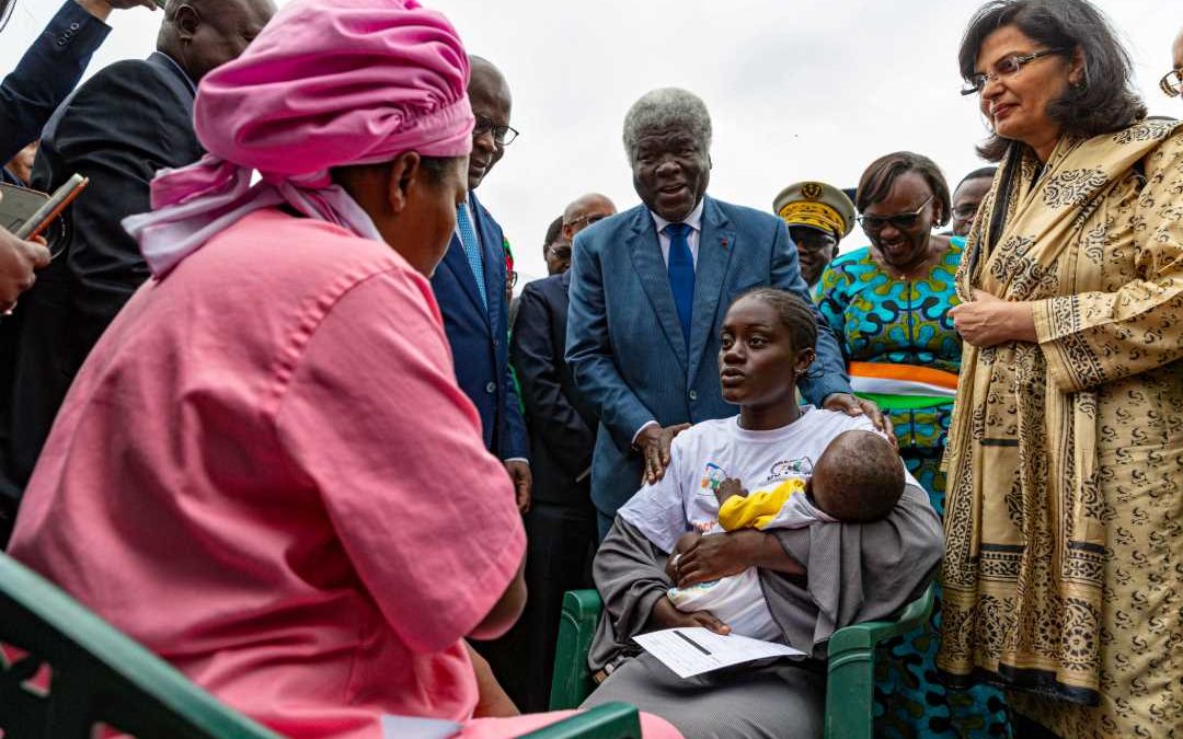 La Côte d’Ivoire lance la campagne de vaccination contre le paludisme