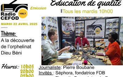 EDUCATION DE QUALITE AMBASSADE FRANCE-FDB 22 avril 2025