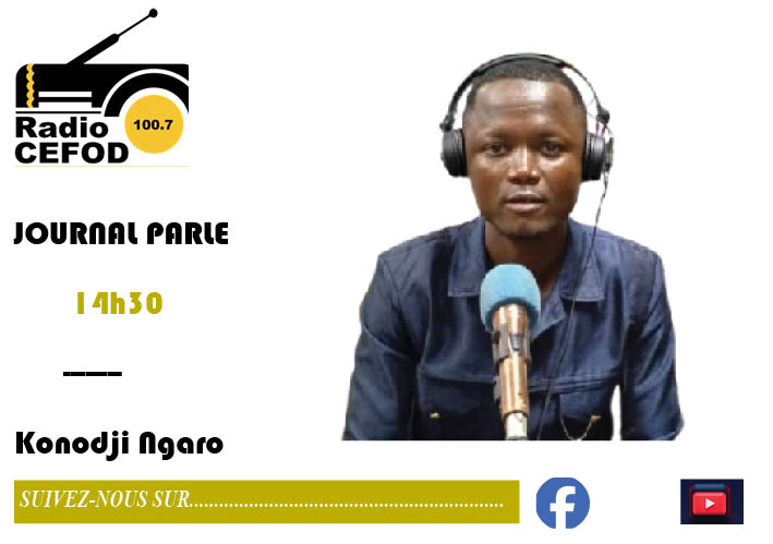 Journal du lundi 25 août 2025 (Par Konodji Ngaro)
