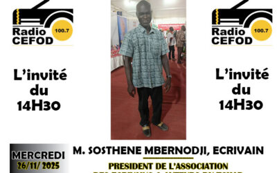 JP 14h30 – Mercredi 26 /11/2025 (Par Pierre Boubane)